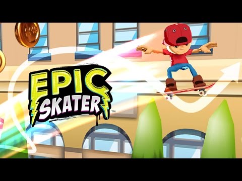 Epic Skater - iOS / Android - HD (Sneak Peek) Gameplay Trailer