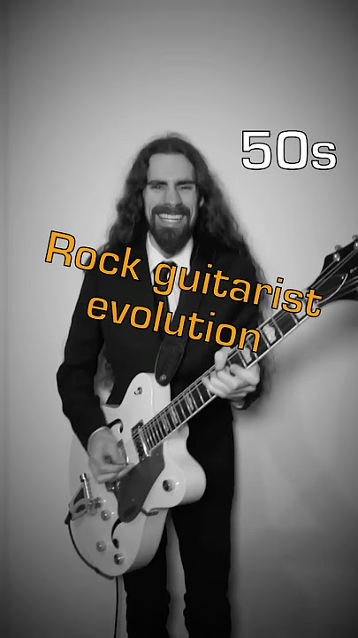 Rock Guitarist Evolution