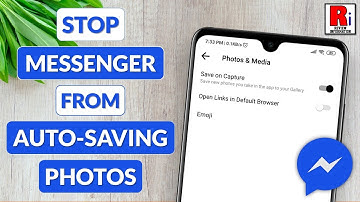 How To Stop Messenger From Auto-Saving Of Photos & Videos To Gallery