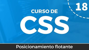 Curso de CSS desde cero | 18 - Posicionamiento flotante