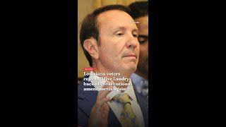 Louisiana voters reject all five Landry-backed constitutional amendments again