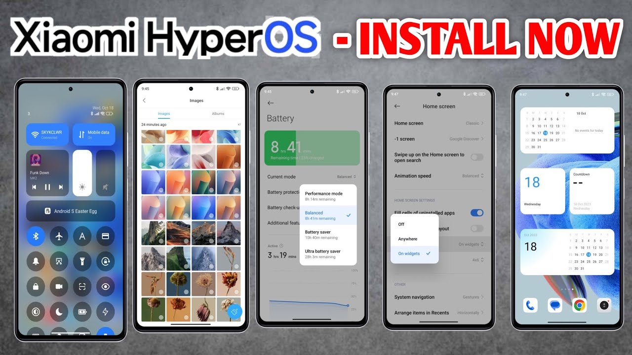 OFFICIAL How To Install Xiaomi Hyper OS NO ROOT NO TWRP INSTALL