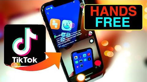 How To Scroll on Tik Tok Hands Free! Hidden Settings Trick iOS 15.2 and 15 Beta and Below
