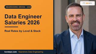 Nearshore Data Engineer Salaries 2026: Real Rates by Level & Stack