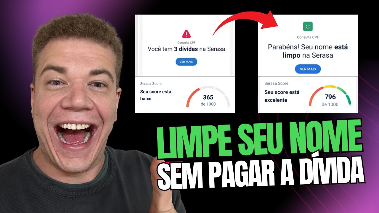COMO LIMPAR O NOME SEM PAGAR A DÍVIDA - 3 FORMAS COMPROVADAS PARA 2025