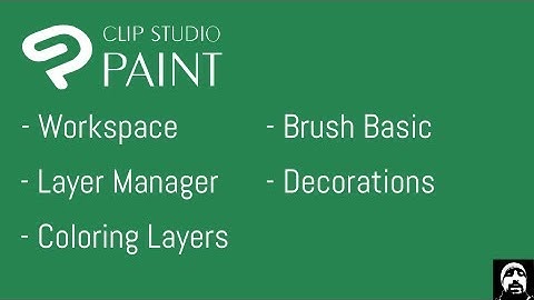 Workspace, Gestione Layer, Colorazione Layer,  (Part 2) [ITA / SUB ENG 2020] #ClipStudioPaint