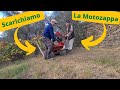 come scarichiamo la motozappa dalla motocarriola cingolata