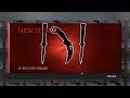 He kept opening cases until he got a "good" Knife...