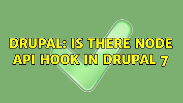 Drupal: Is there node api hook in drupal 7