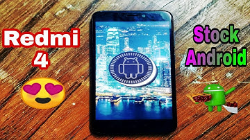 Redmi 4 Android Oreo 8.1 Pixel Experience Rom.Santoni/Redmi 4x.Stock Android 🔥