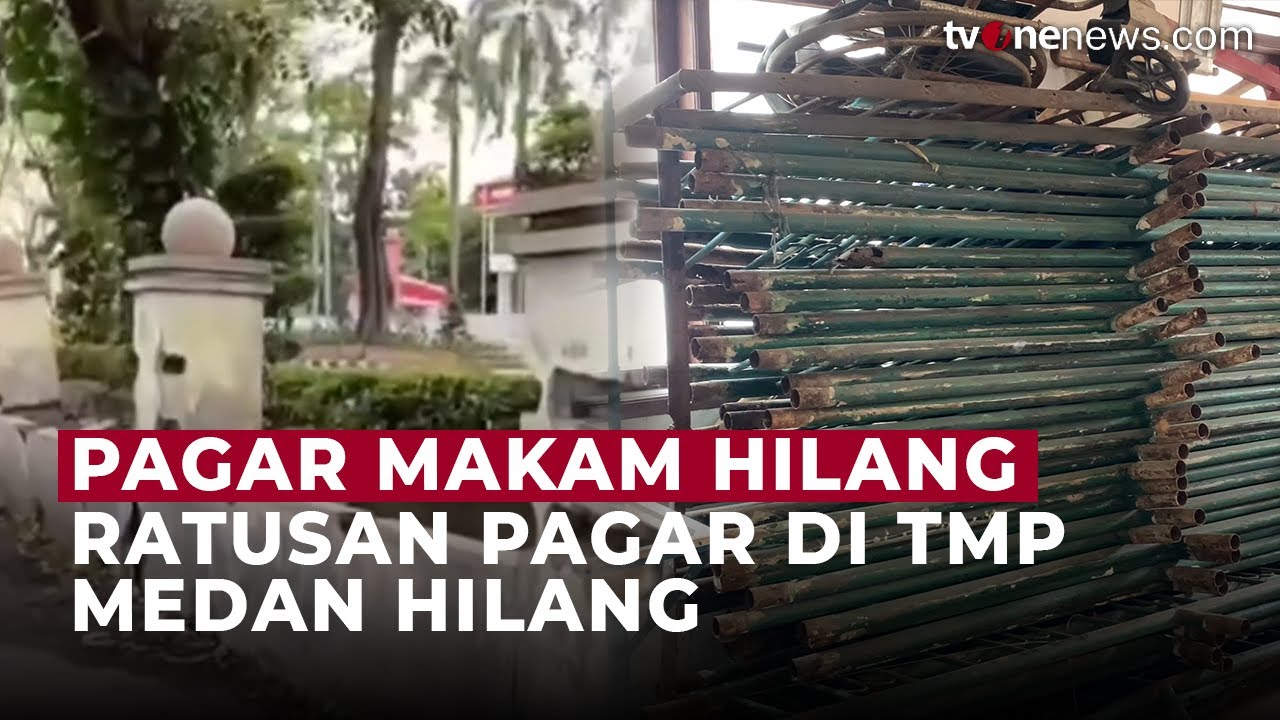 Viral! Pagar di TMP Medan Hilang, Ternyata Bukan Dicuri | OneNews Update
