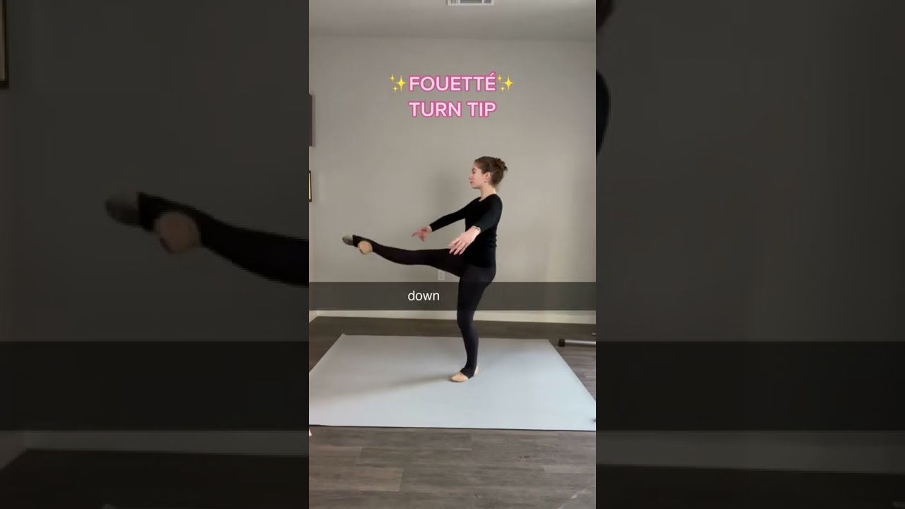 Reply To Another Fouett Tip Fouetteturns Ballettips Dancetips Techniquetips Danceclass