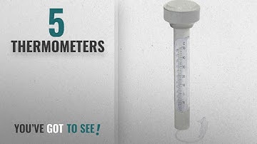 Top 10 Thermometers [2018]: Bestway Floating Swimming Pool Thermometer for Pools and Spas