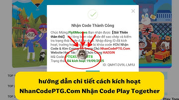 Kích Hoạt NhanCodePTG Thành Công – Nhận Ngay Code Play Together