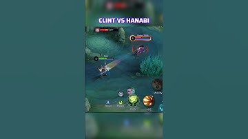 Clint vs hanabi #shorts #mobalegends5v5 #moba5v5english  #moba5v5pippin