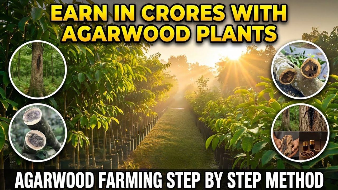This One Agarwood Plant Can Change Your Future | Complete Farming & Profit Guide |Agarwood ki kheti 