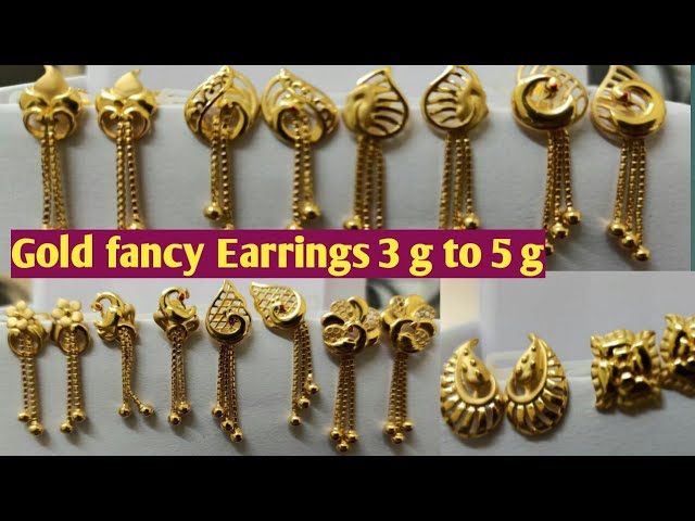 Fancy jumar chain high gold antique earring, EARRINGS, EARRINGS