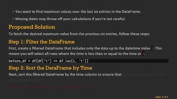 How to Slice Pandas Series n Rows into the Past with a Datetime Index