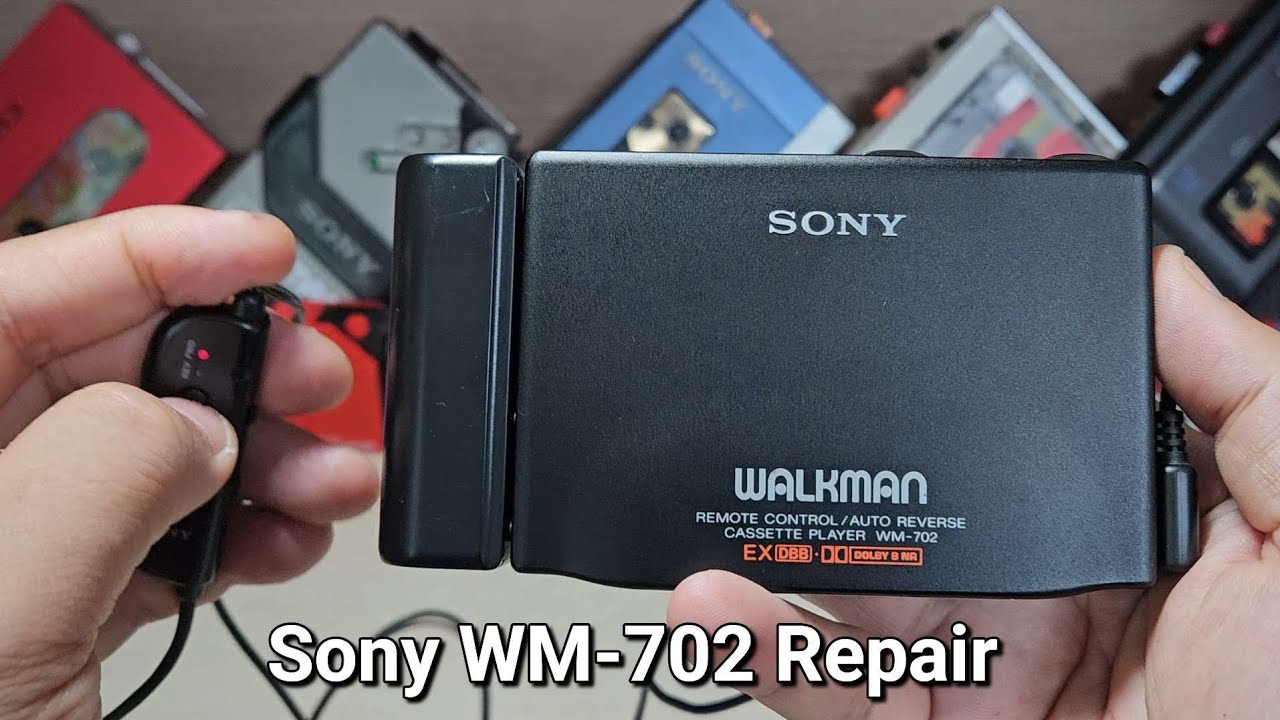 Sony WM-702 Repair Cassette player Walkman - YouTube