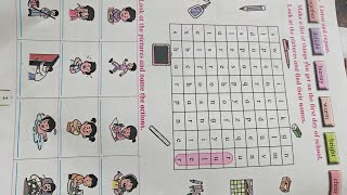 Class 4 practice d ,look at the picture and find their name