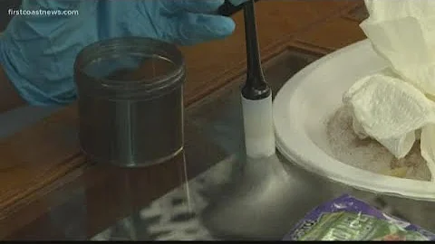 Jacksonville high school students play detective in mock crime scene scenario