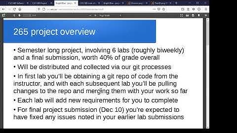 CSCI 265 course project (fall 2020)