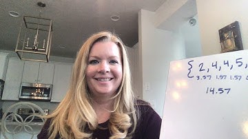 Mean Absolute Deviation part 2