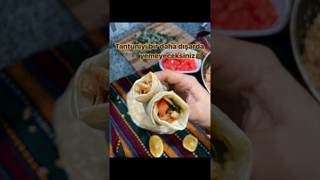 Tavuk tantuni nasıl yapılır | tantuni tarifi | tavuk tantuni tarifi #pratiktarifler #yemektarifleri