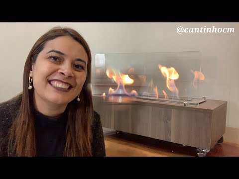 Vídeo: Como funciona uma lareira a etanol?