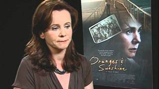 Celebs.com Original Interview: Two-time Oscar Nominee Emily Watson ('Oranges and Sunshine')