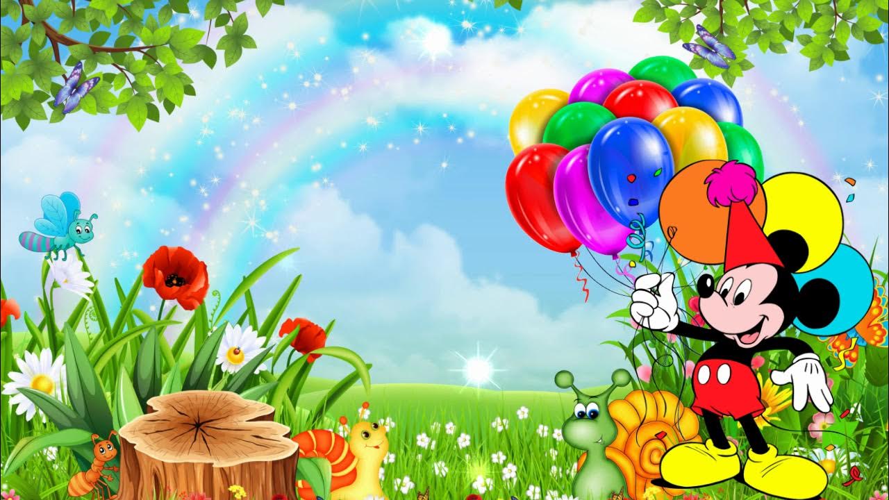 Новый футаж с Микки Маусом - YouTube