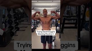 David Goggins Morning Routine💀my fitness app in my bio #bernardorebeil
