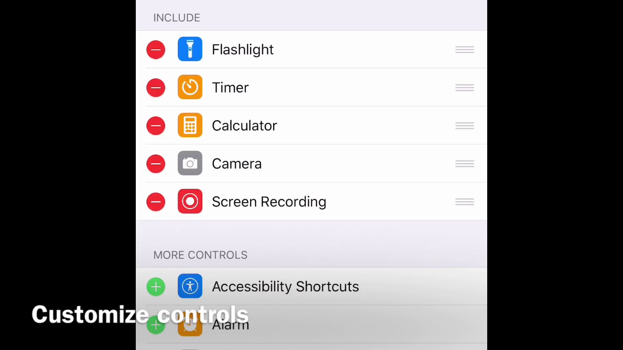 Screen Record Function Ios How To Screen Record On IOS 11 - YouTube