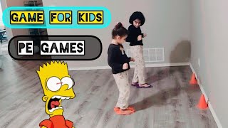 fun game for primary school and kindergarten | Pe Games #challenge