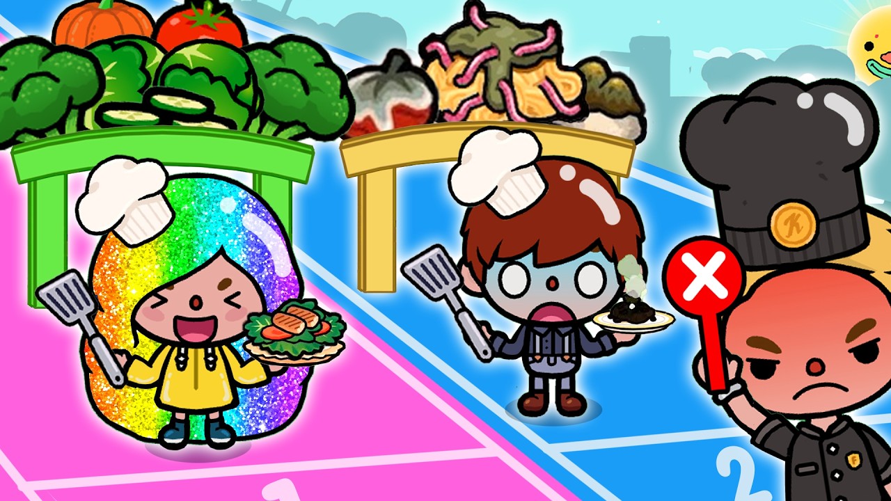 The Cooking Battle Between Me And My Crush | Toca Boca Life Story | Toca Boca