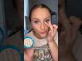 Voiceover GRWM: baby blue eyeliner with warm toned blush