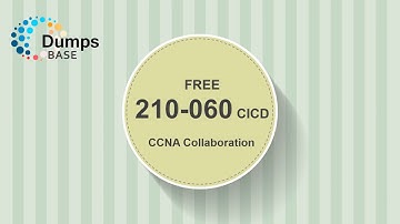 Passed 210-060 CICD-share CCNA Collaboration 210-060 Dumps Questions