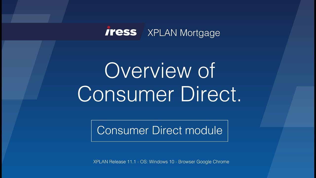 14 Overview of Consumer Direct YouTube
