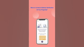 Iverify App - Move Away from Conventional Physical Address Verification & Associated Hassles.