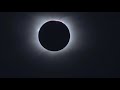 Total solar eclipse 2021  see moment of totality in 4k