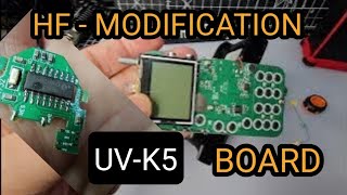 QUANSHENG UVK5,K6 ,  HF RADIO BOARD CONVERSION KIT