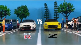 Gtr Vs Z Stop Motion