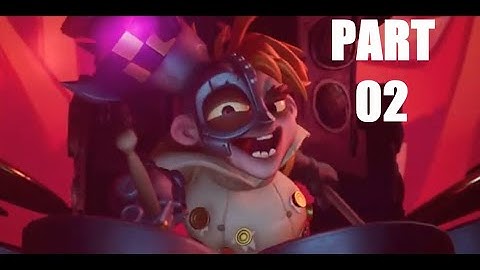 CRASH BANDICOOT 4 IT‘S ABOUT TIME WALKTHROUGHT Gameplay PART 2-N.GIN BOSS FIGHT