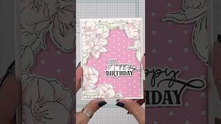 Make it with @MindyEggenDesign | 30 Second Birthday Card