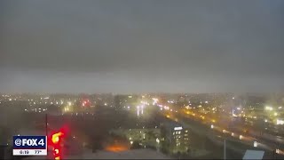 FOX 4 camera breaks due to strong winds screenshot 5