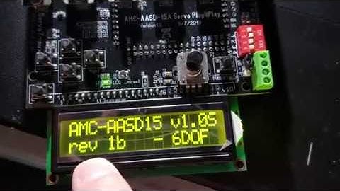 Firmware update procedure for AMC-AASD15A