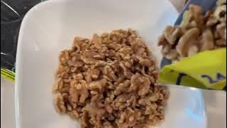 简单易做的 烤蜜糖核桃 又香又脆好味道