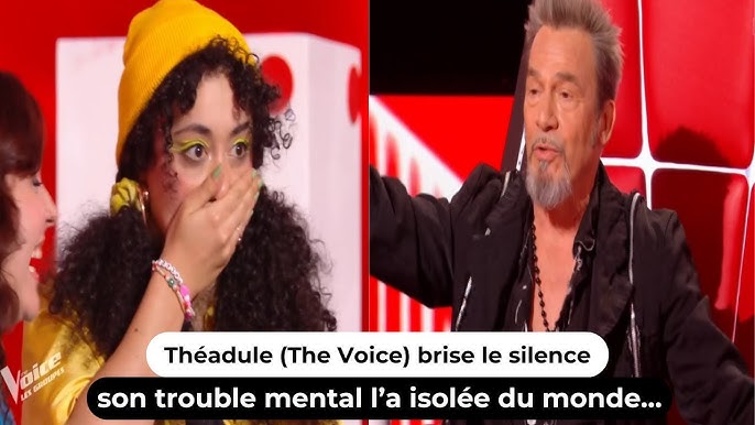 Théadule (The Voice) brise le silence : son trouble mental l’a isolée du  monde…