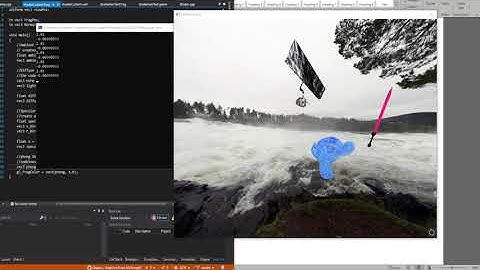 Graphics Test Using GLSL/OpenGL- ( Geo Shader, Reflection Shader,  Custom Phong Shader  )