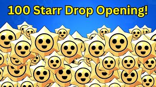 Opening the 100 free Starr Drops